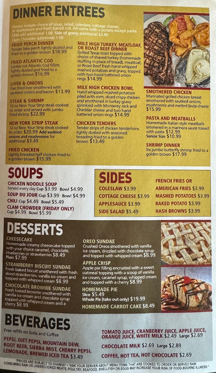 Rose City Cafe Menu - Image 4